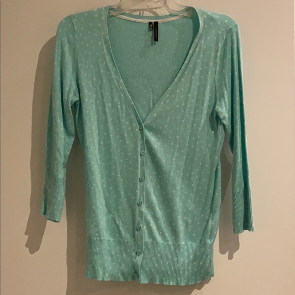Mint cardigan